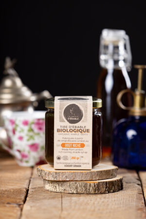 Tire d'érable biologique